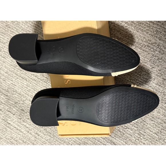 Vivaia Julie Pro Almond-Toe‎ Chunky Heels Pumps Arch Support US 7.5 EUR38.5 - Picture 12 of 12